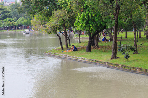 Chatuchak park in bangkok Thailand