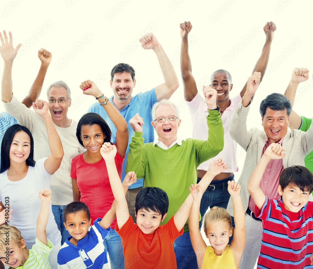 Group of People Community Celebration Happiness Concept Group of People Community Celebration Happiness Concept