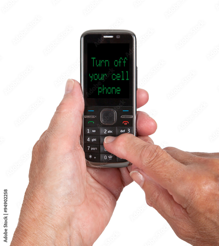 Hands of senior woman with a mobile phone Hands of senior woman with a mobile phone
