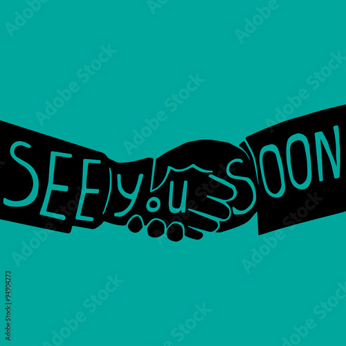 handshake with prase see you soon