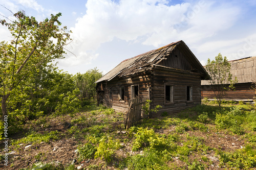 abandoned house . Belarus.