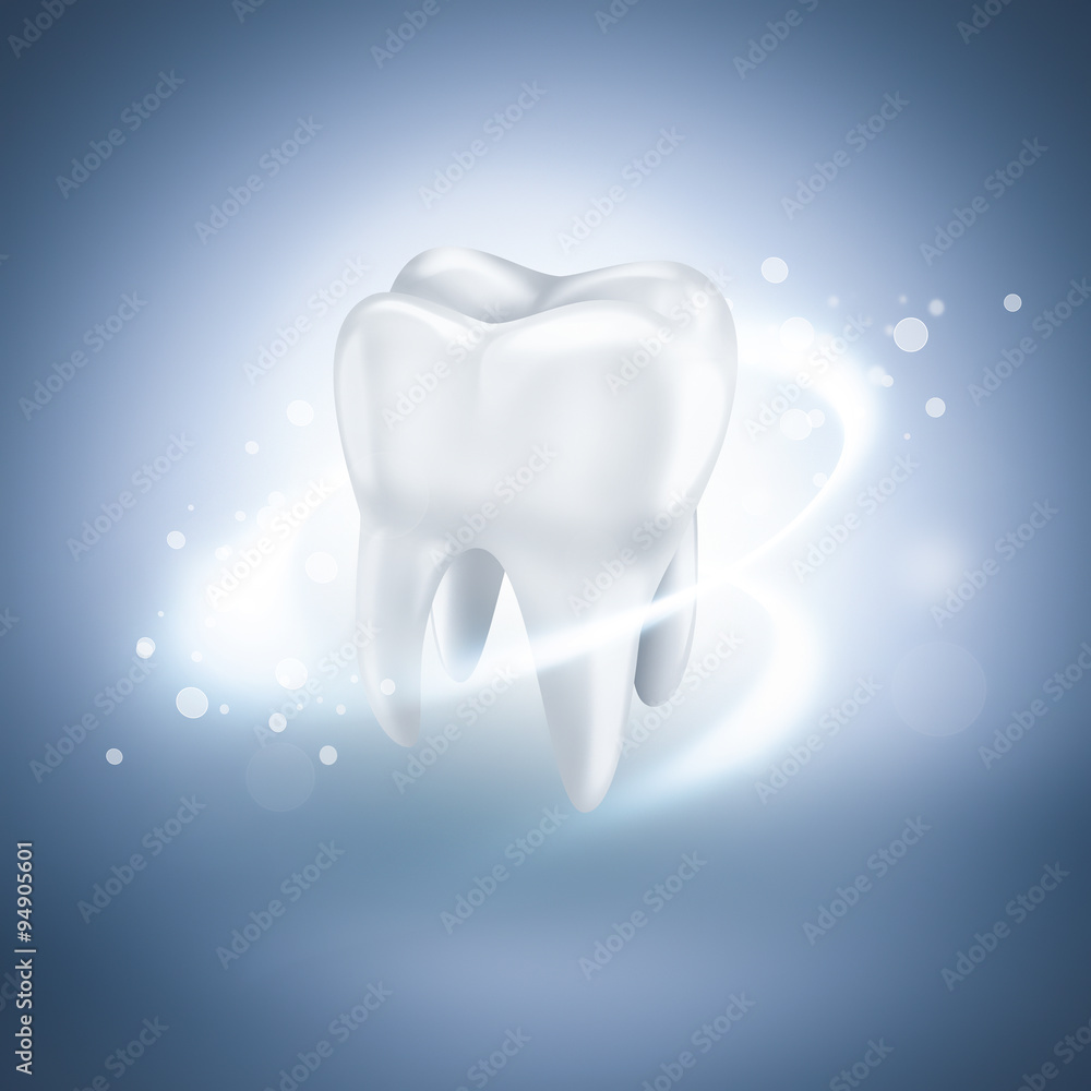 shining white tooth shining white tooth