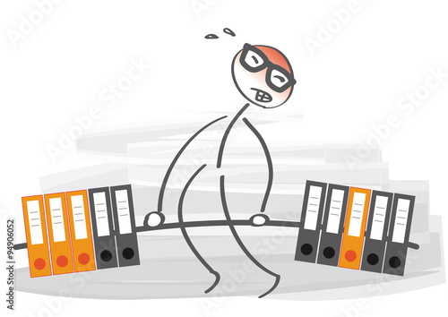 Zu viel Arbeit - Stress