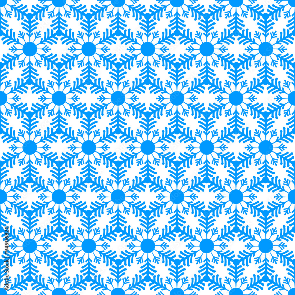 seamless pattern from snowflakes.Winter background. Christmas template. Vector illustration seamless pattern from snowflakes.Winter background. Christmas template. Vector illustration