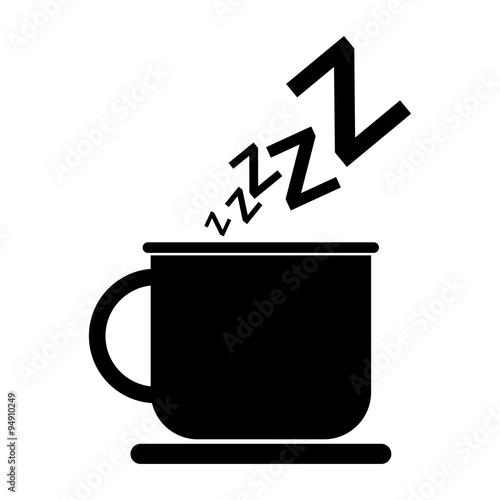 New sleep black icon