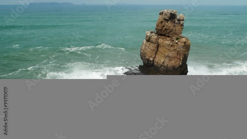 Nau dos Corvos in the Carvoeiro Cape, Peniche, Portugal photo