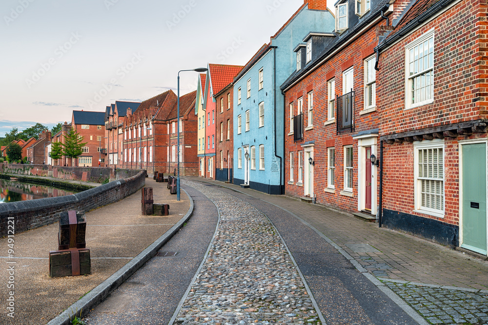 Fototapeta premium Norwich Houses