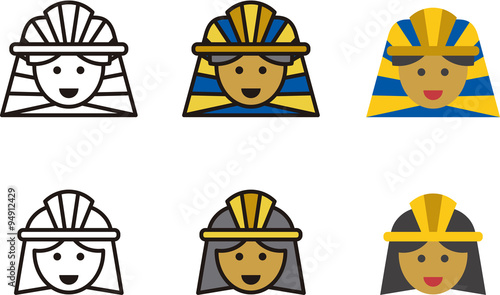 PHARAOH and CLEOPATRA