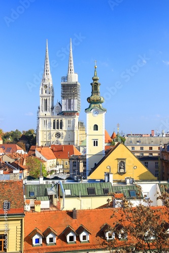 Wallpaper Mural Cathedral and church in Zagreb, Croatia Torontodigital.ca