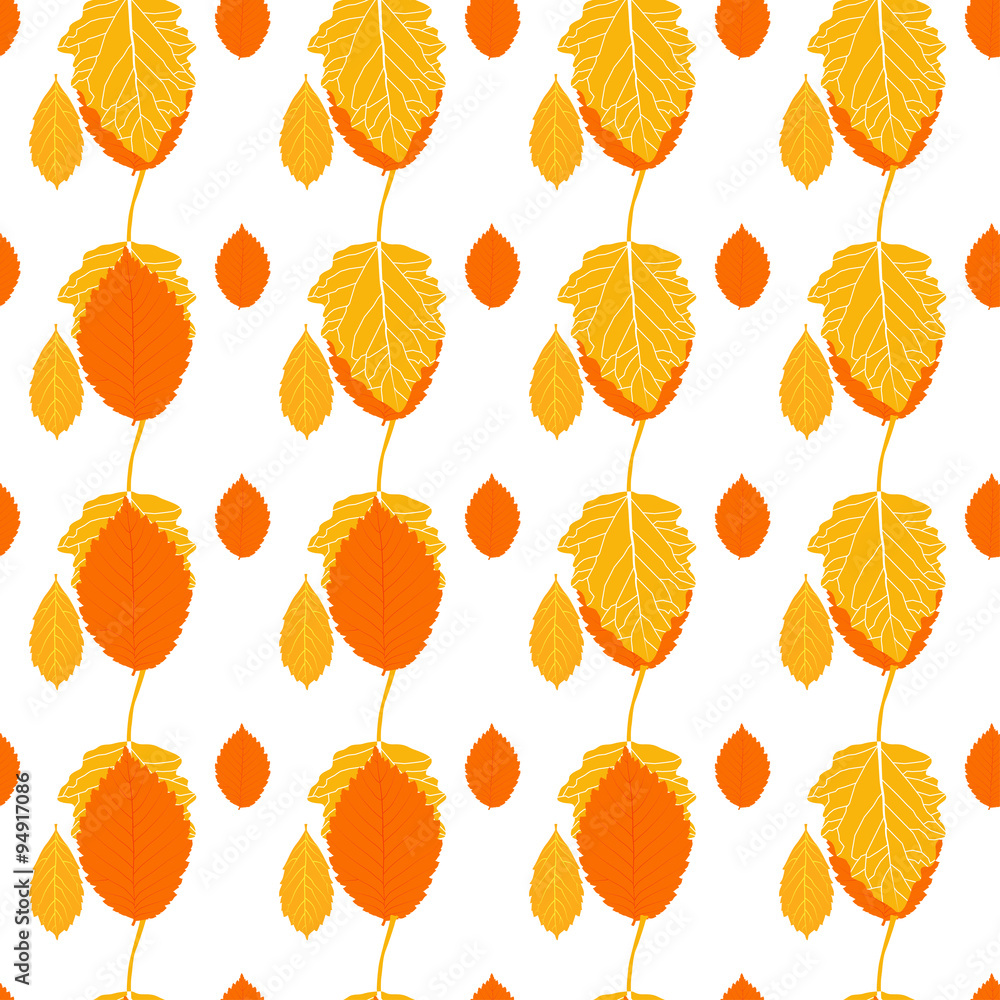 Leaves seamless pattern Leaves seamless pattern