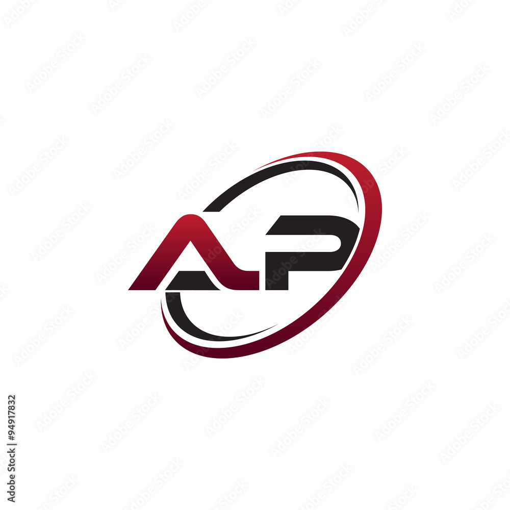 Modern Initial Logo Circle BE