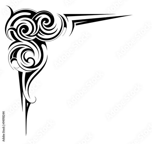 Artistic frame border