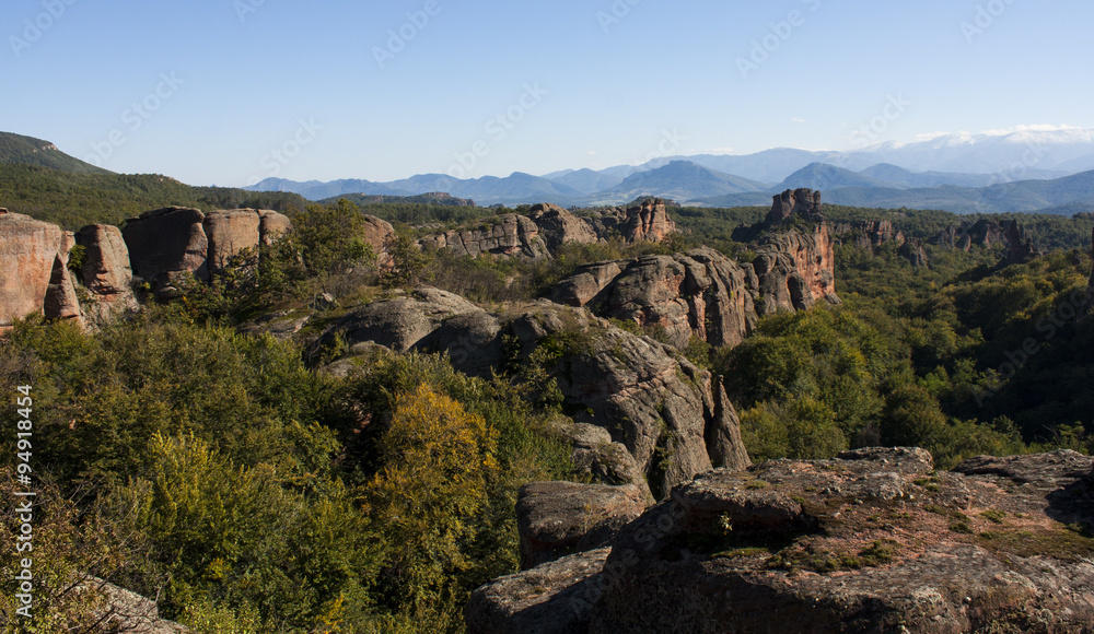 Belogradchik rocks in Bulgaria