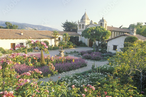 The Carmel Mission in California photo