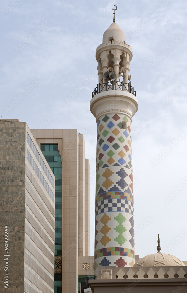 Bahrain,Manama,the Alfadhel mosque in the city center