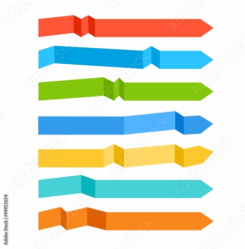 Free Download Arrows, colored.  - GFXLoad