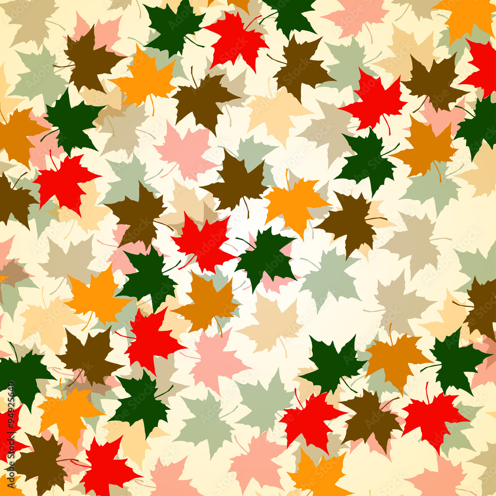 Autumn background of maple leaves Autumn background of maple leaves