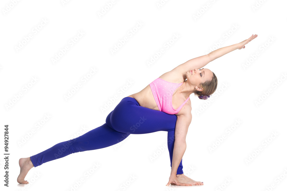 Revolved Side Angle yoga Pose Revolved Side Angle yoga Pose