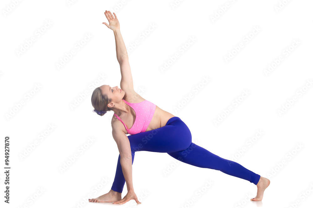 Parivrtta parsvakonasana yoga Pose Parivrtta parsvakonasana yoga Pose