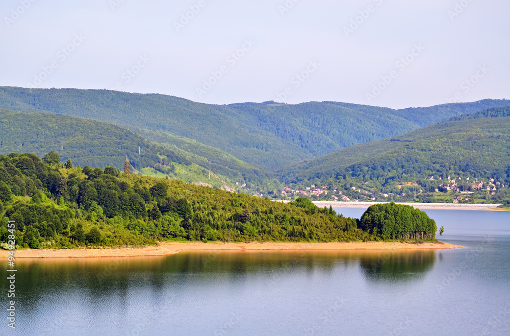 River and mountain