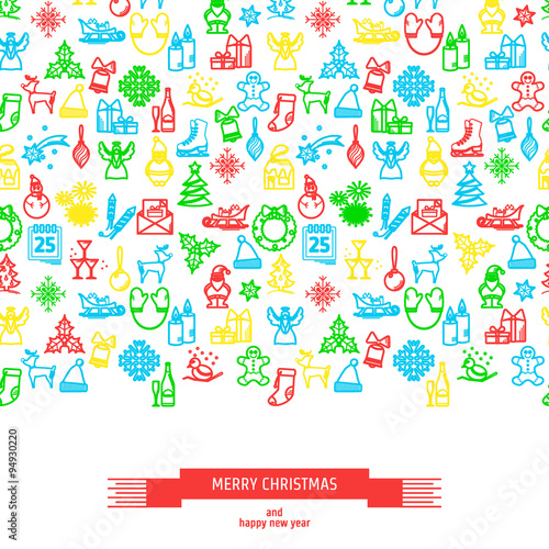Christmas Icon concept