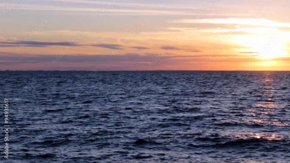 on the sea sunset on the sea sunset
