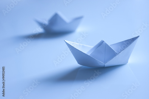 Origami boat