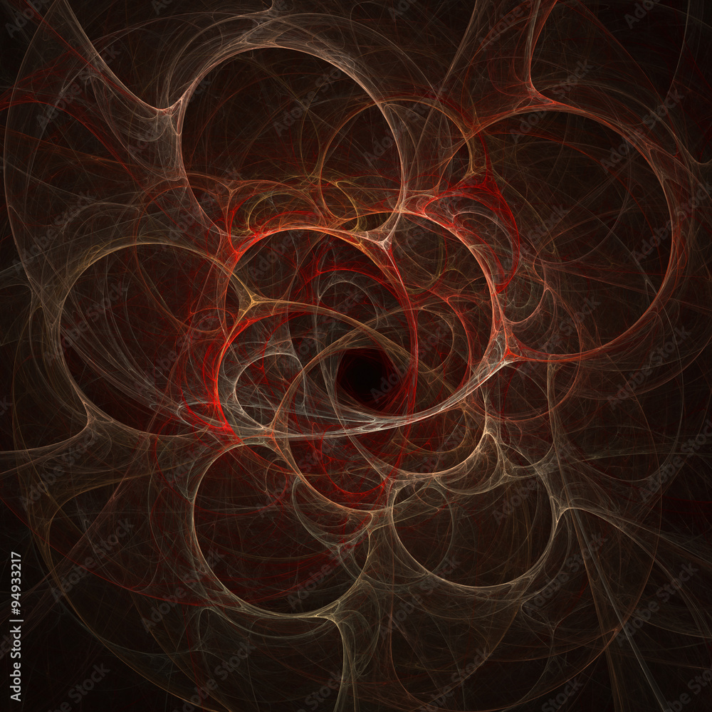 Colorful rendered fractal design, abstract background Colorful rendered fractal design, abstract background