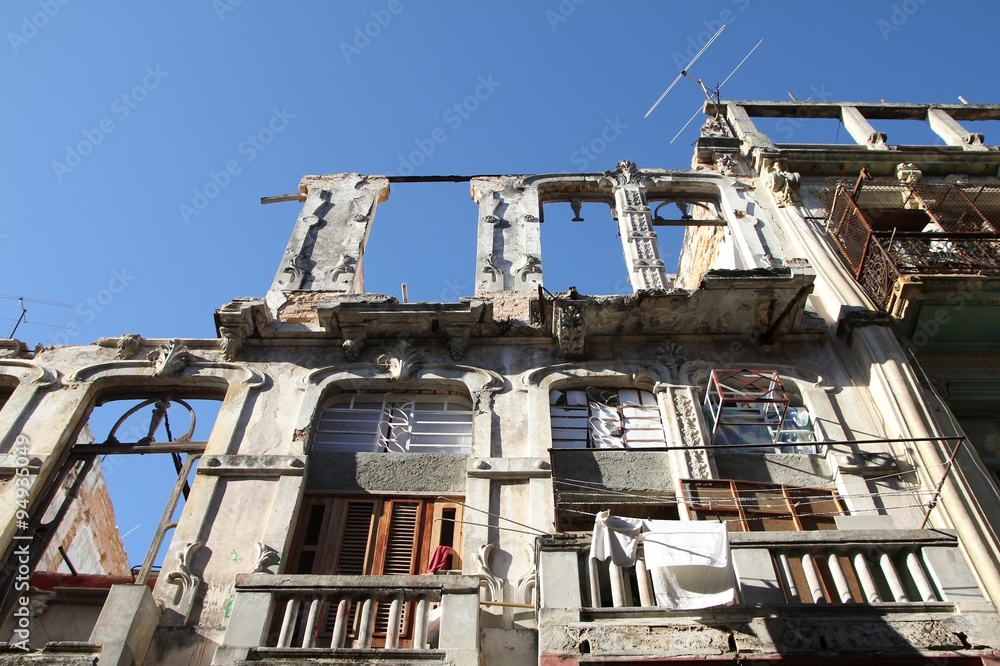 Havana architecture ruins
