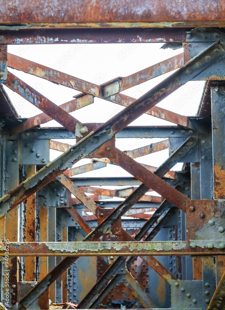 Old Rusty Beams and Girders
