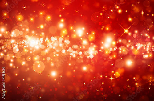 Shiny stars, Christmas fantasy background