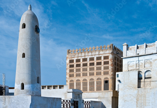 Bahrain, Muharraq, the Seyadi House and Mosque, builded in 1805 by the pearl ...