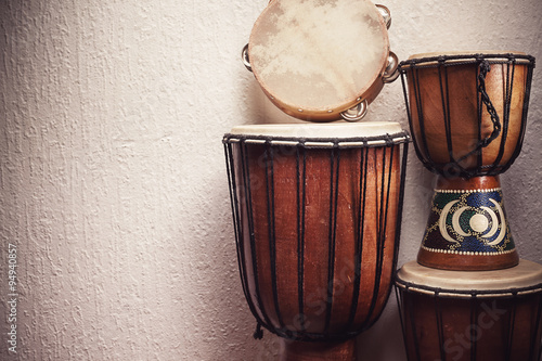 Photo Various Percussion Instruments