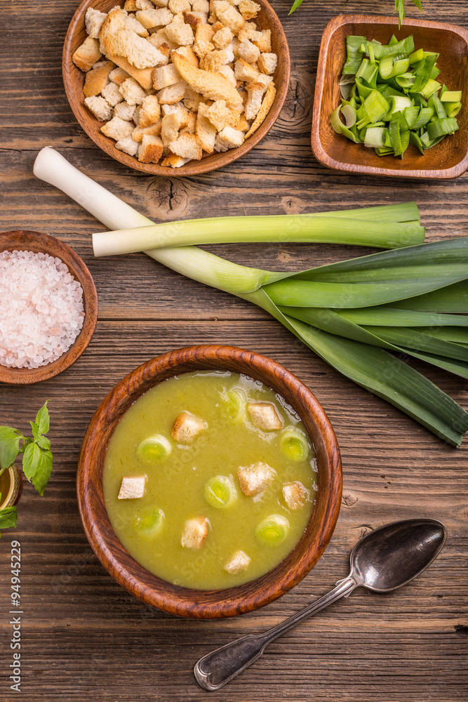 Leek soup Leek soup
