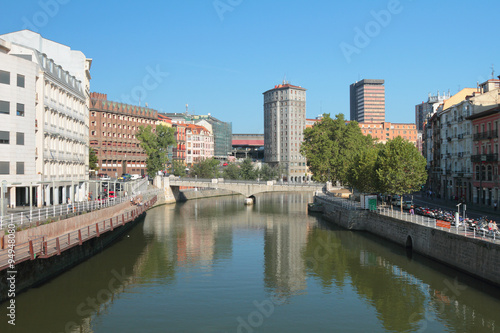 River Nervion in Bilbao, Spain © photobeginner