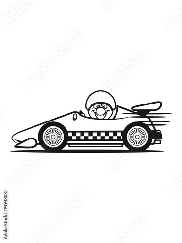 Race car funny humorous © Style-o-Mat-Design