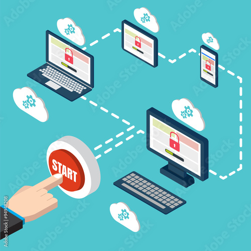 Responsive pc. Vulnerability search. SEO optimization,web analyt