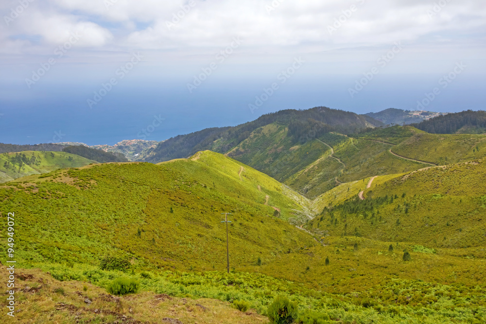 mountainous west of Madeira, Portugal