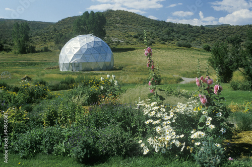 Environmental Research Bio-Dome at the Windstar Foundation in Aspen, CO photo