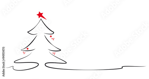 christbaum - filigran