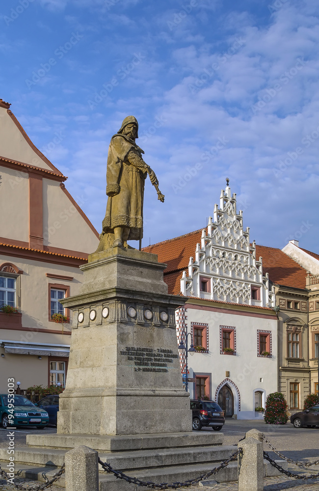 Jan Zizka Monument, Tabor, Czech republic