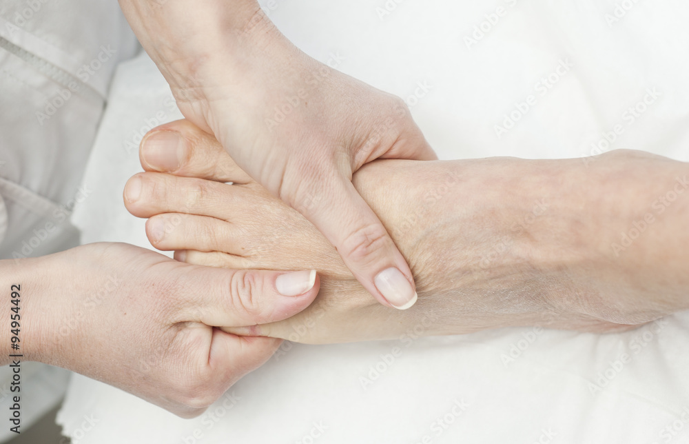 Fototapeta premium at the beautician