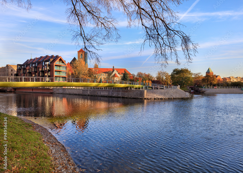 Obraz premium Wroclaw Tumski Island 