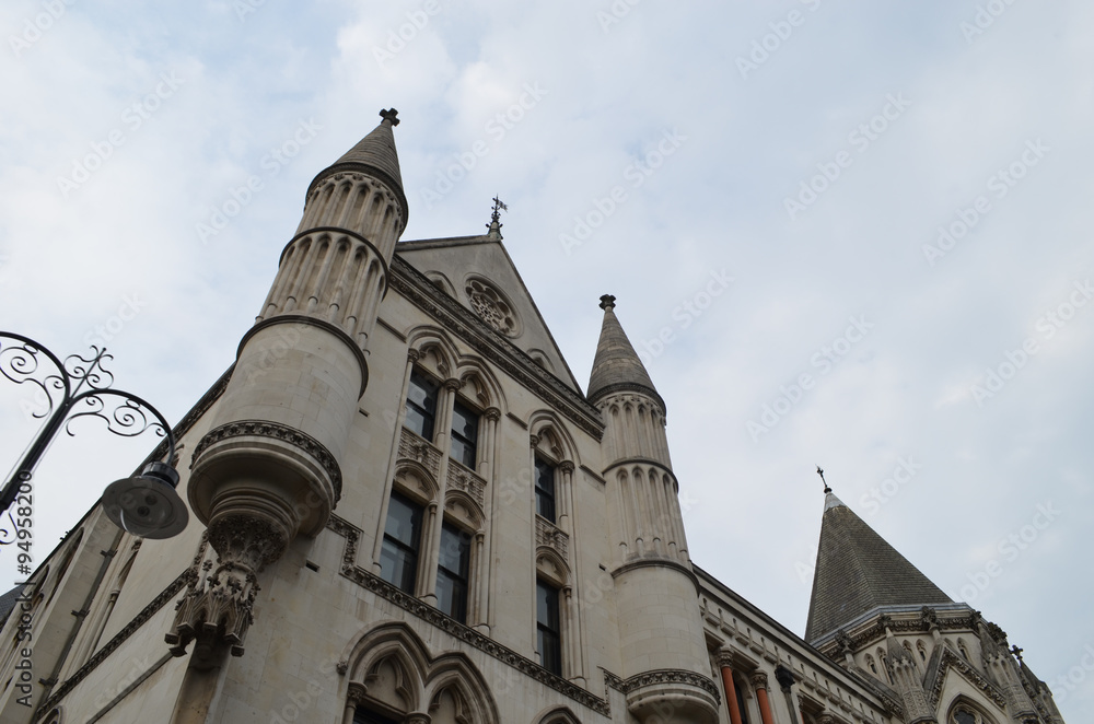 Obraz premium Towers on buildings in London