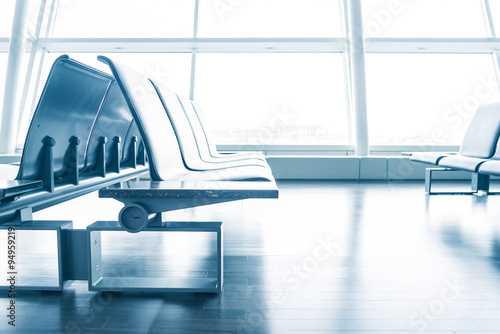 Empty seat in the airport