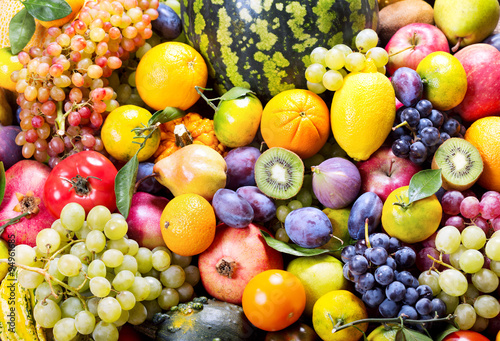 Fototapeta Naklejka Na Ścianę i Meble -  fresh fruits and vegetables