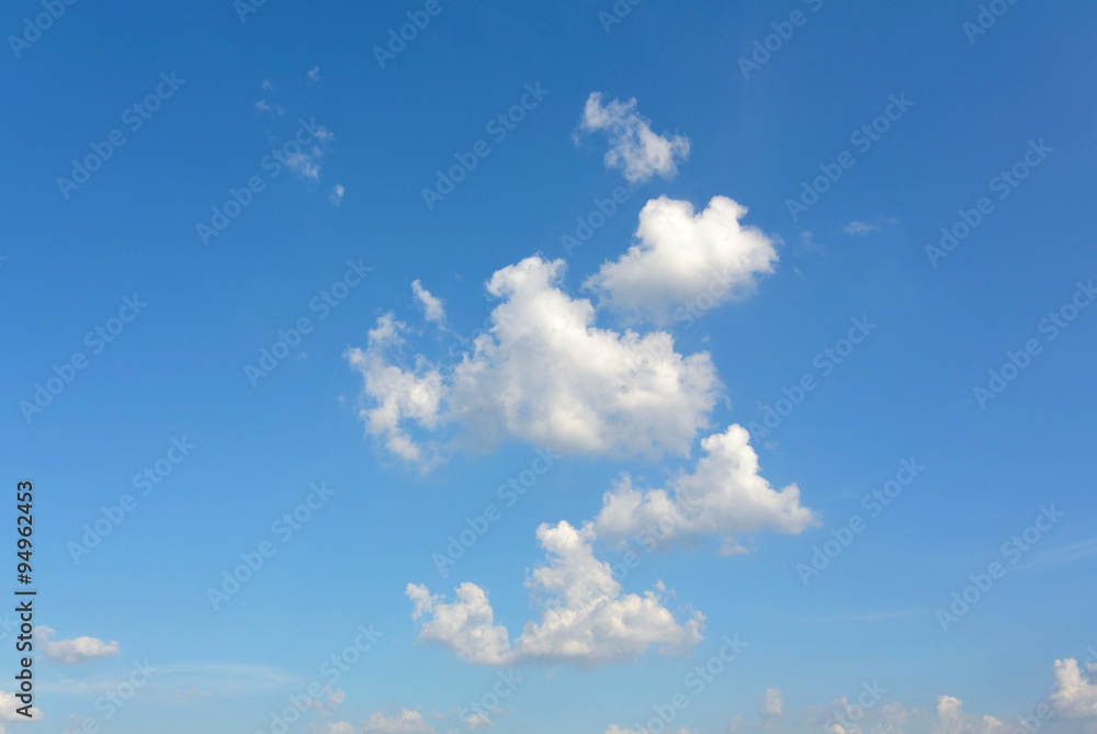 Obraz premium Cloud and Blue Sky