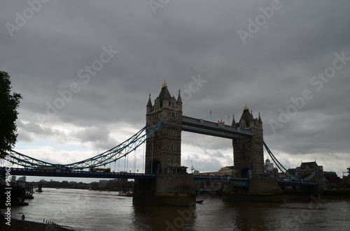 Tower Bridge over river Thames  London