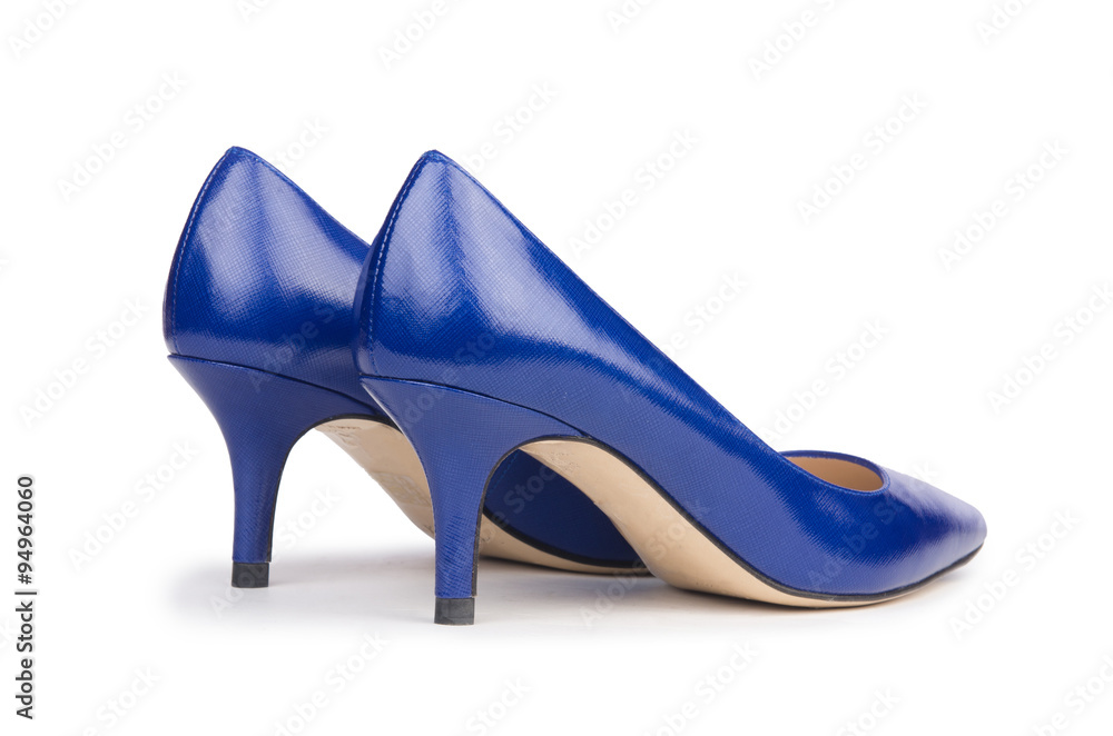 Obraz premium Woman shoes isolated on the white