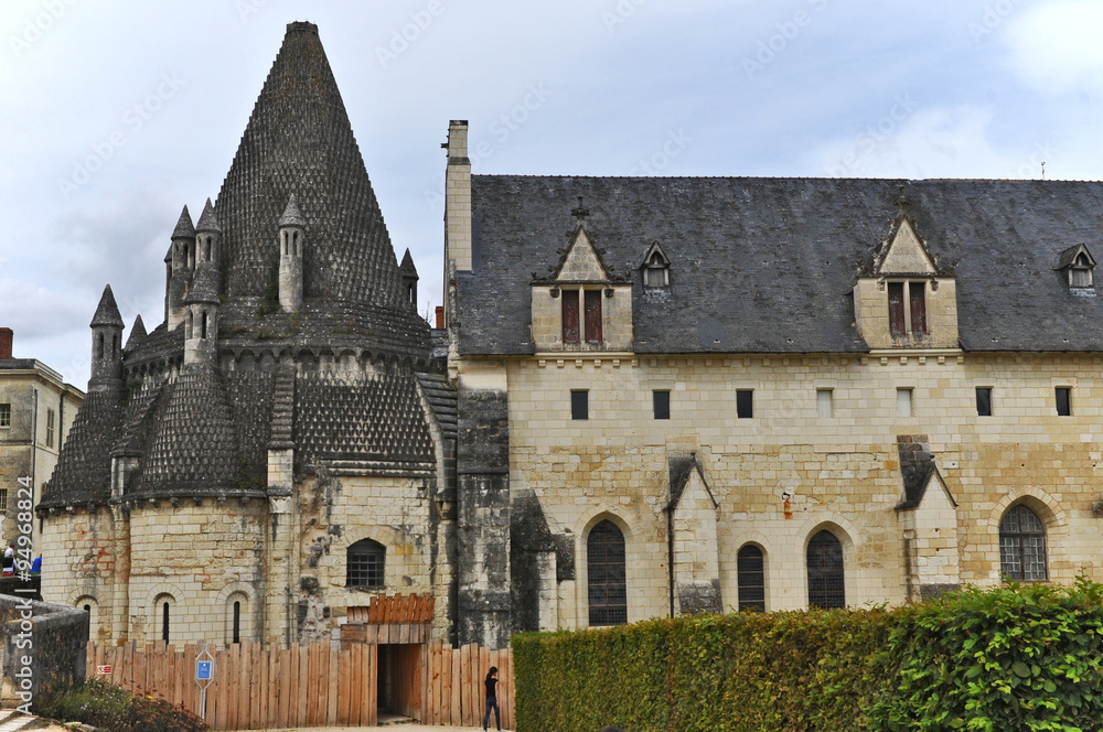 Fototapeta premium L'Abbazia di Fontevraud - Loira, Francia